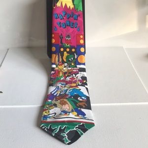 Looney Tunes Rappin Tunes Vintage Tie